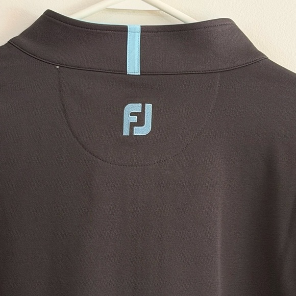 Footjoy Ryders Cup Quarter Zip Fleece Pullover Men’s XL Golf Performance Gray - Picture 6 of 8